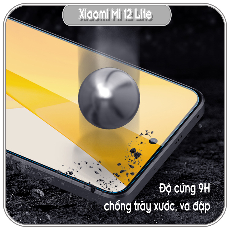 Kính cường lực cho Xiaomi 12 Lite 5G - NE, trong suốt Nillkin H+ Pro - Hàng nhập khẩu