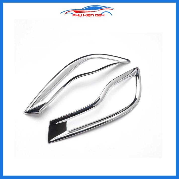 Ốp viền đèn gầm sau CRV 2018-2019 mạ Crom chống trầy trang trí làm đẹp xe