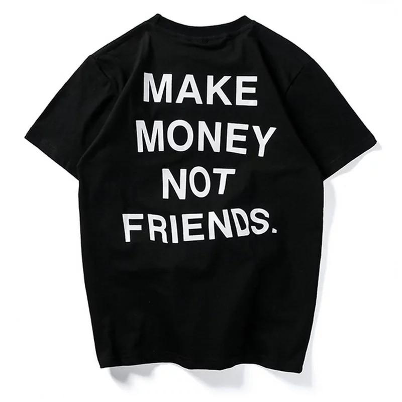 Áo thun Stee nam tay lỡ unisex form rộng overtee MAKE MONEY chất vải cotton xịn Ngaushop Trumunisex aothununisex