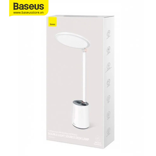 Đèn để bàn Baseus  Spectrum Double Light Source AAA Reading and Writing Desk Lamp - Hàng Chính Hãng