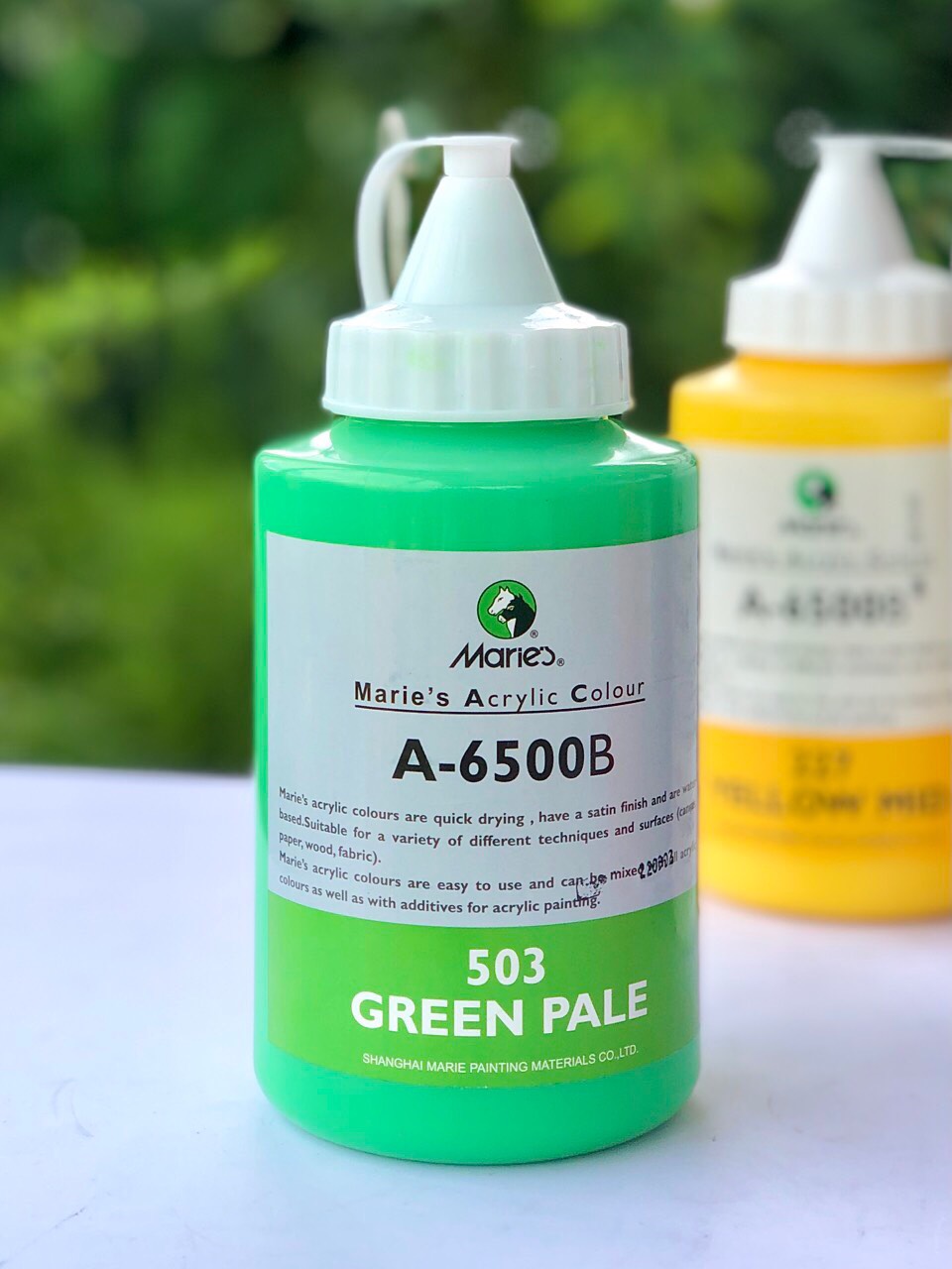 Màu acrylic vẽ nổi 3D bình vòi 500ml