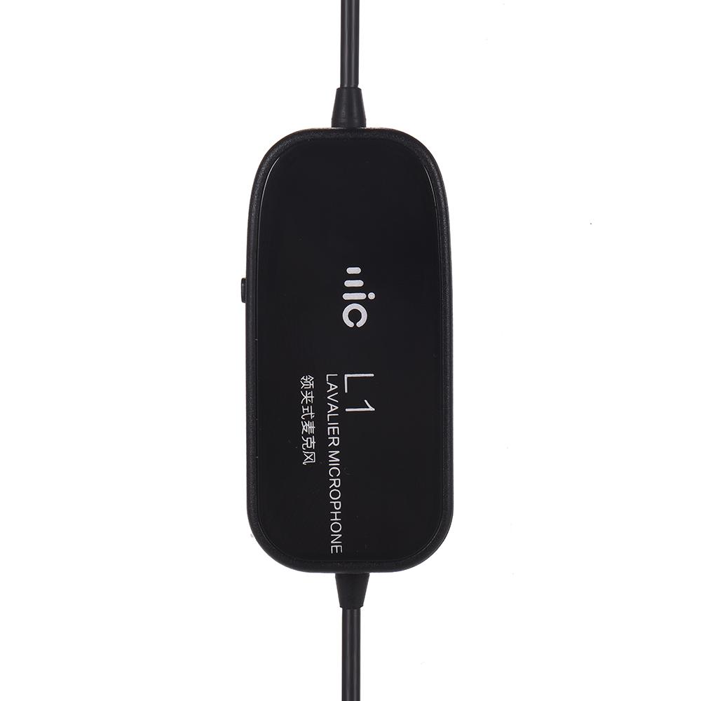 Microphone Micrô Clip-on Lavalier Omin-directional Condenser ghi âm / video cho iPhone Điện thoại thông minh