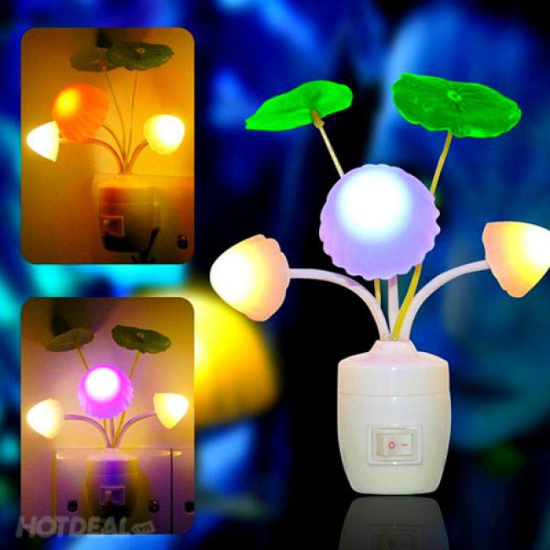 Đèn ngủ led hình nấm