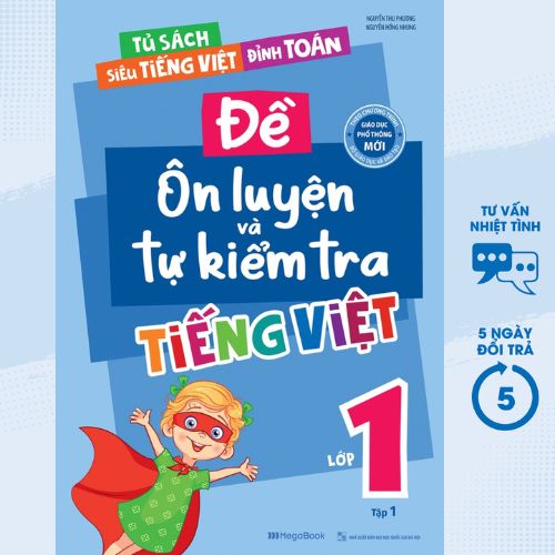 Đề Ôn Luyện Và Tự Kiểm Tra Tiếng Việt Lớp 1 - Tập 1   - MEGA