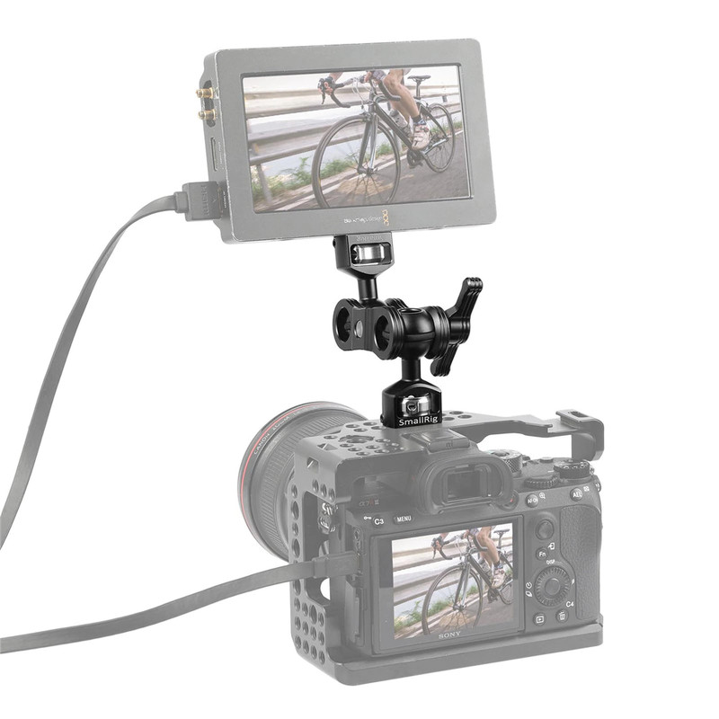 Tay Cầm Quay Phim Smallrig Magic Arm With Double Ballheads( Arri Locating Pins And 1/4’’ Screw ) 2115 - Hàng Nhập Khẩu