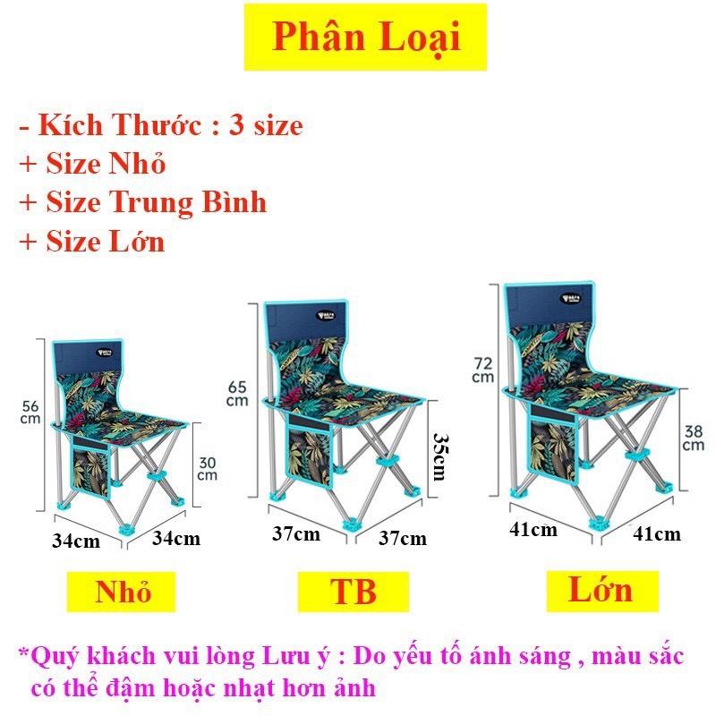 Ghế Xếp, Ghế Câu Cá, Ghế Du Lịch Đa Năng