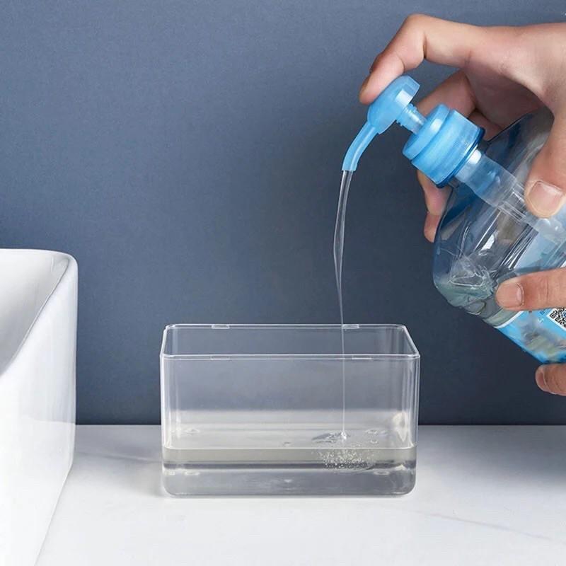 Hộp đựng nước rửa bát 2 tầng