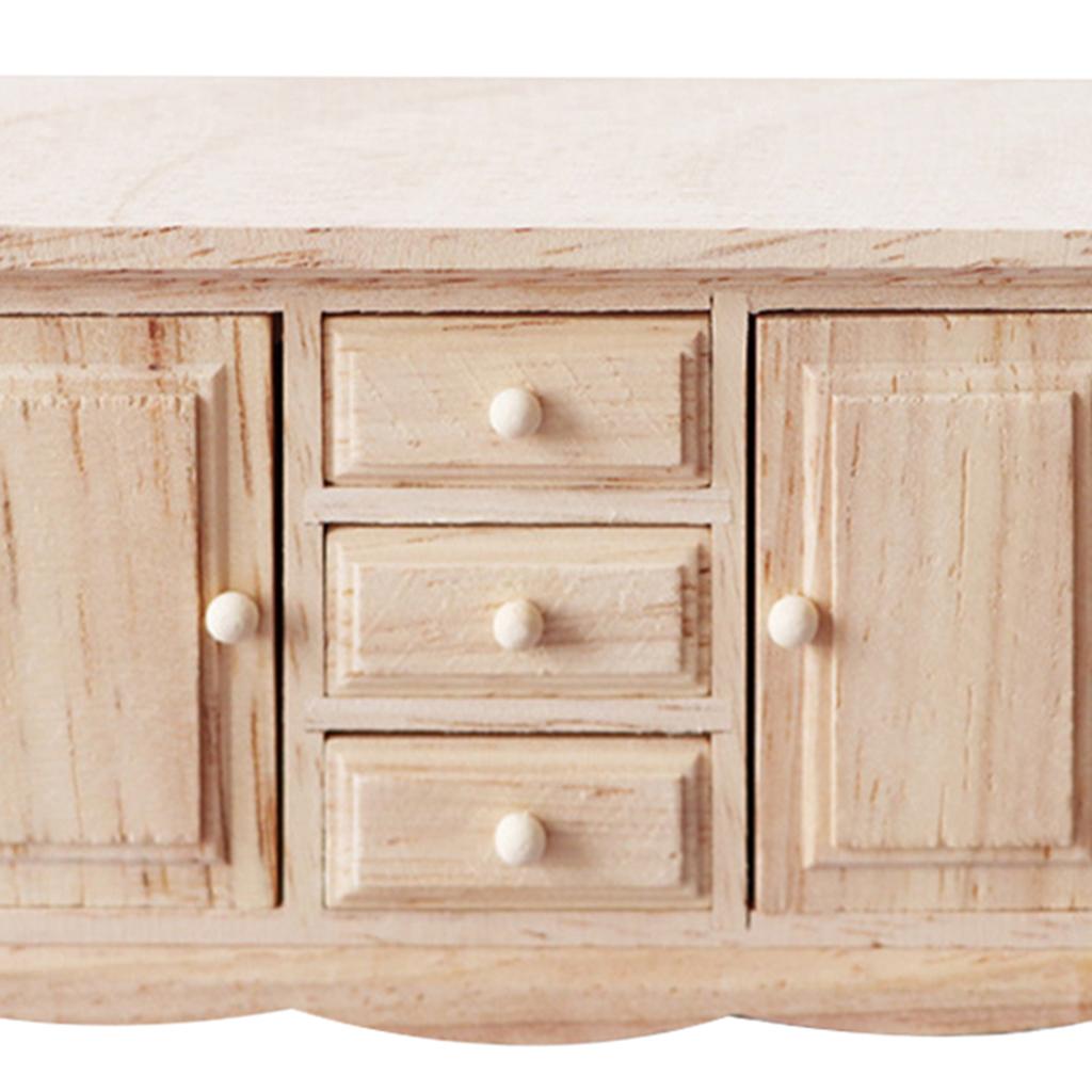 1:12 Dollhouse Cabinet Dollhouse Accessories Dollhouse Living Room Decor