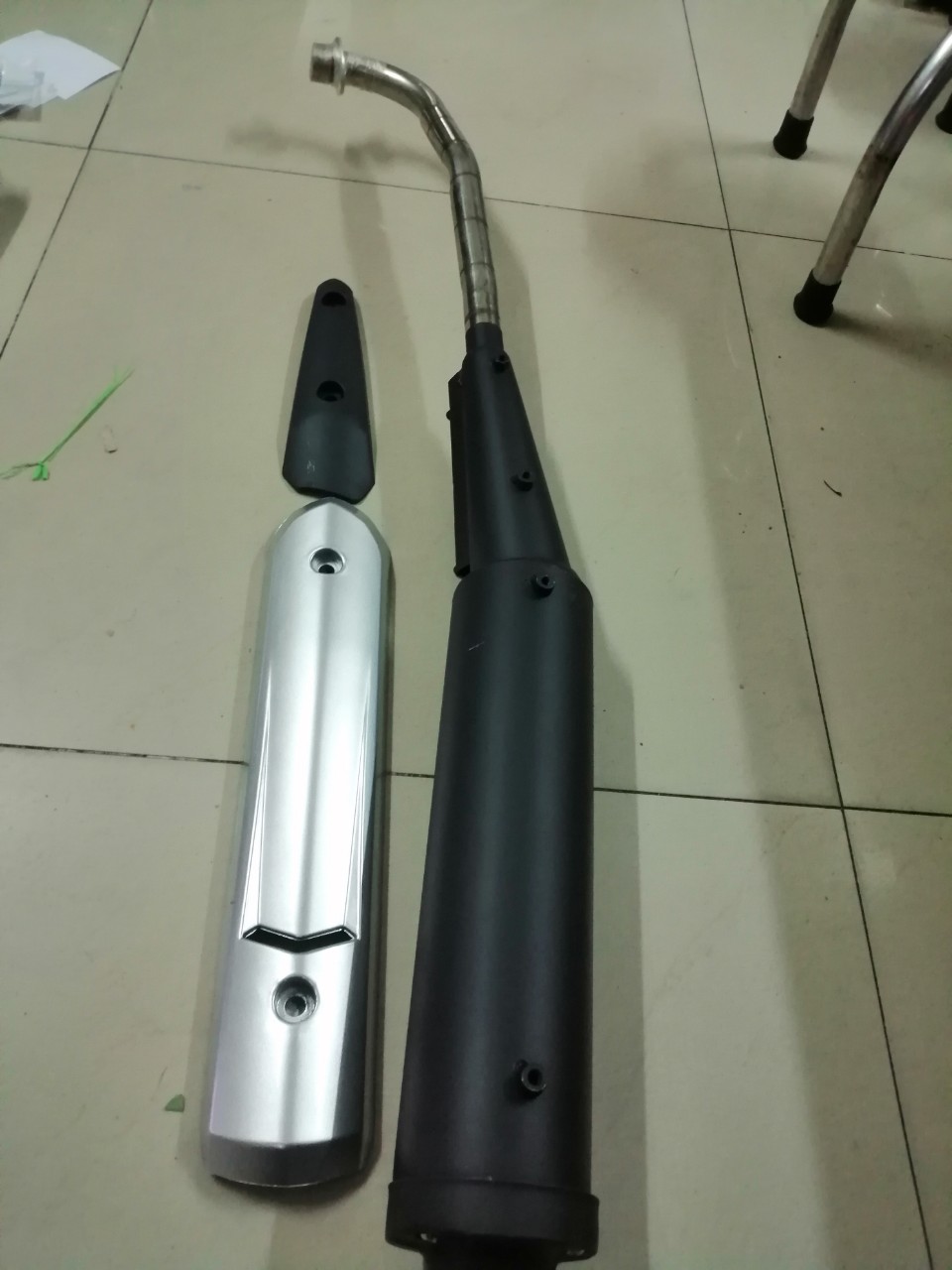 Pô xe máy pô cho dream kiểu exciter 5 so spak móc