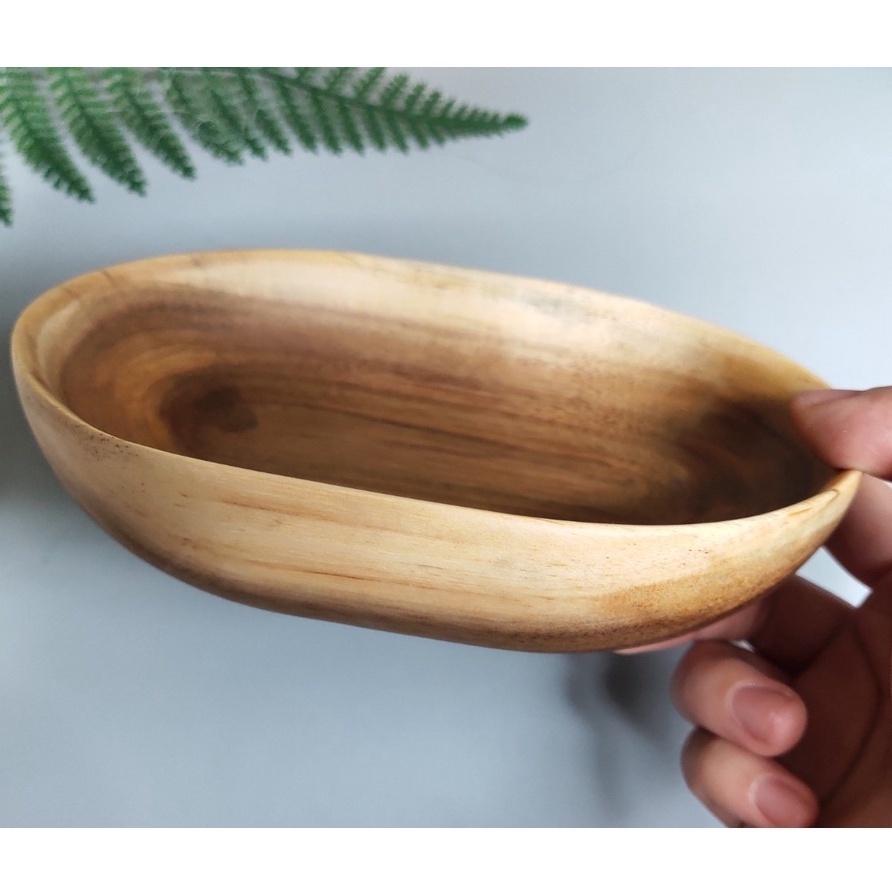 Bát Salad Gỗ Keo Cỡ Lớn Nhỏ Dùng Ăn Salad, Trộn Hoa Quả, Trang trí Chụp Ảnh của Craft Closet