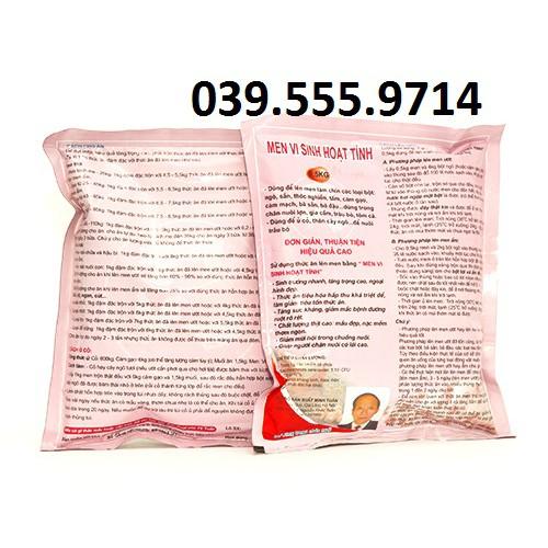 Men vi sinh hoạt tính ủ thức ăn chăn nuôi N01 gói 500g