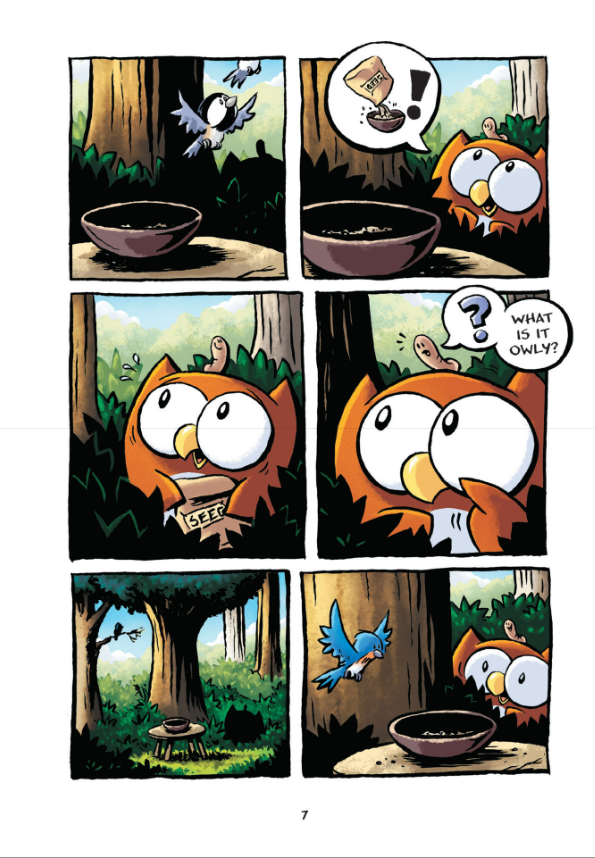 Owly #2: Just A Little Blue: A Graphic Novel