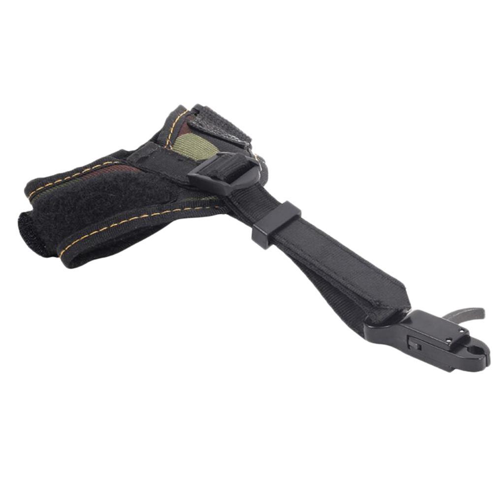 Compound Bow Release Aid Thumb Button Trigger Archery Caliper Accessory