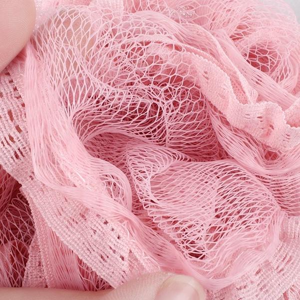 Bông Tắm Phối Ren Dễ Thương Chất Lượng Cao