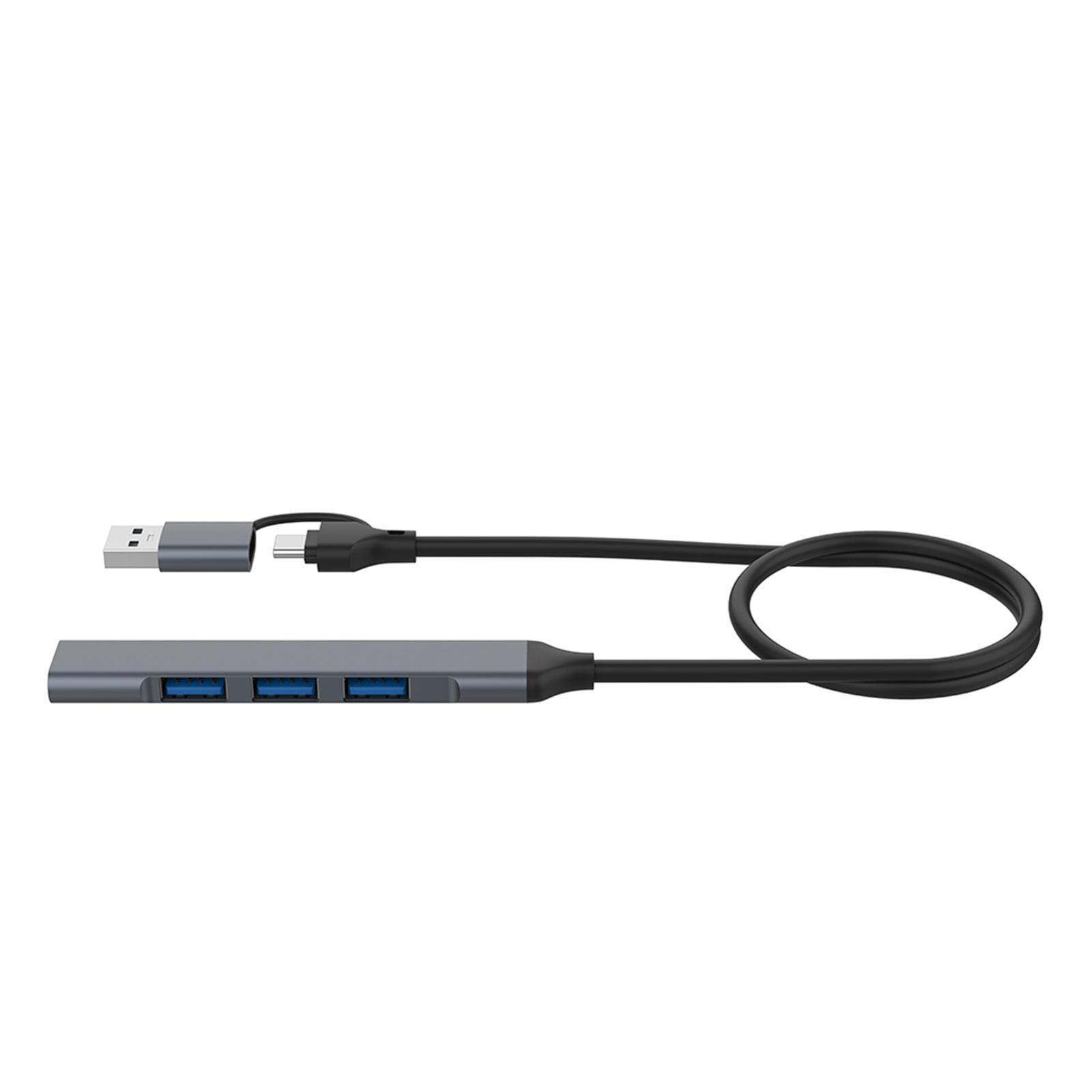 USB A USB C Splitter to USB 3.0 and USB 2.0 Adapter , USB 3.0 Super Speed Data Transfer up to 5Gbps