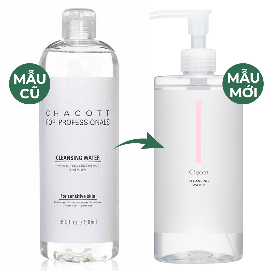 Nước tẩy trang Chacott For Professionals 500ml