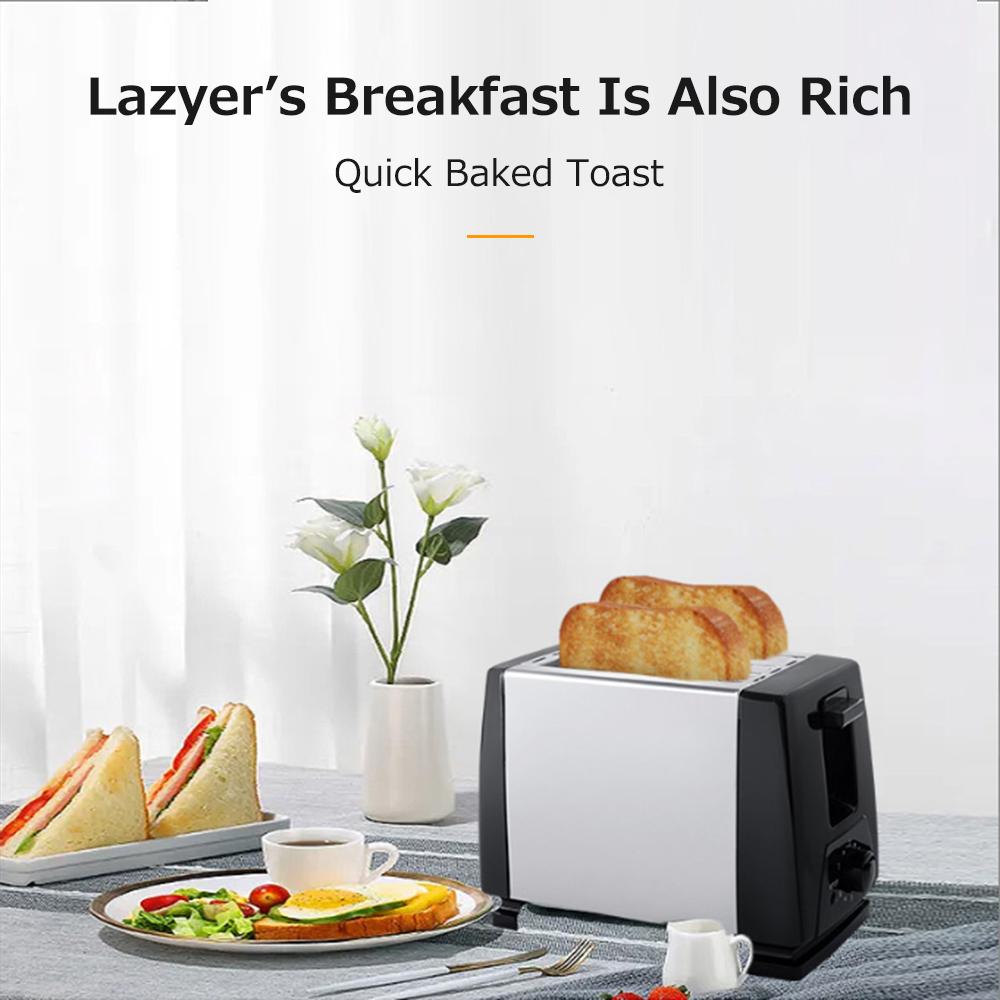 Máy Nướng Bánh Mì Thép Không Gỉ