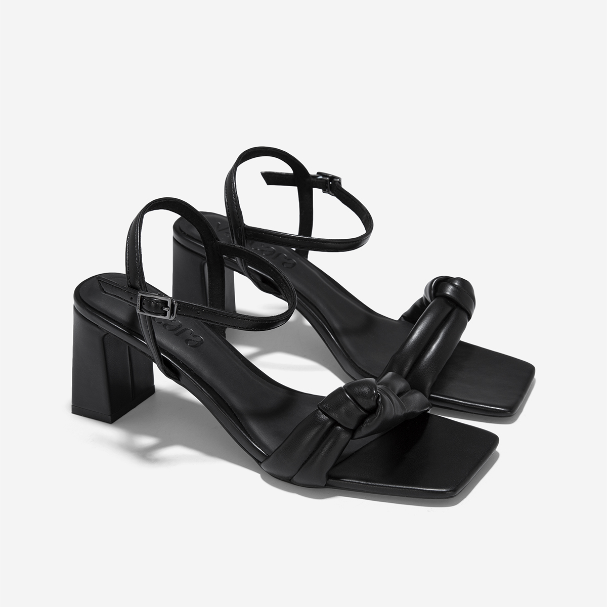 Giày sandals quai phồng thắt nút - SDN 0784