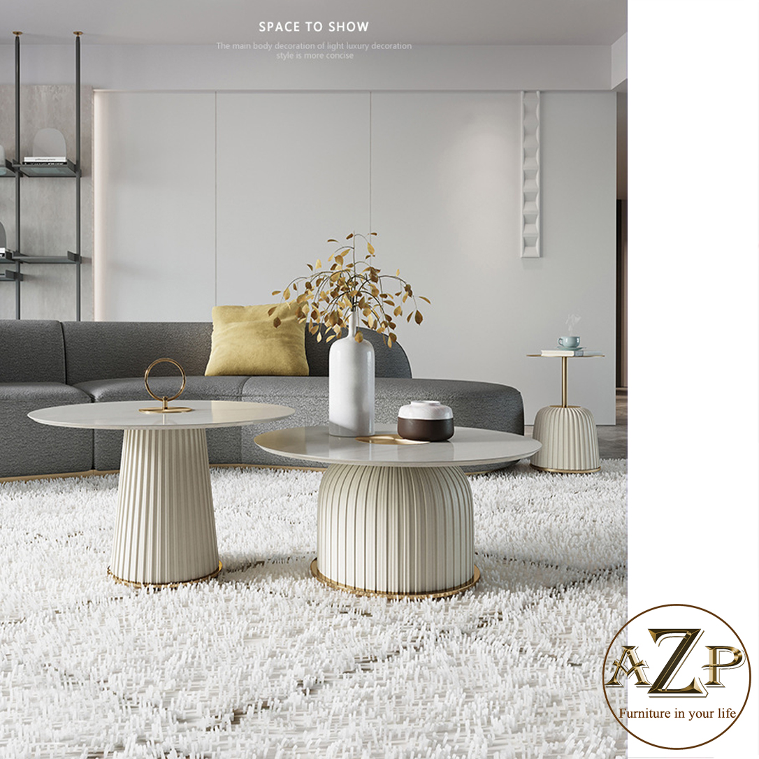 Bàn Sofa Mặt Đá của Năm Nhóm Cao Cấp Dòng Đương Đại AZP-966 Giải Pháp Cho Các Công Trình theo phong cách Đương Đại
