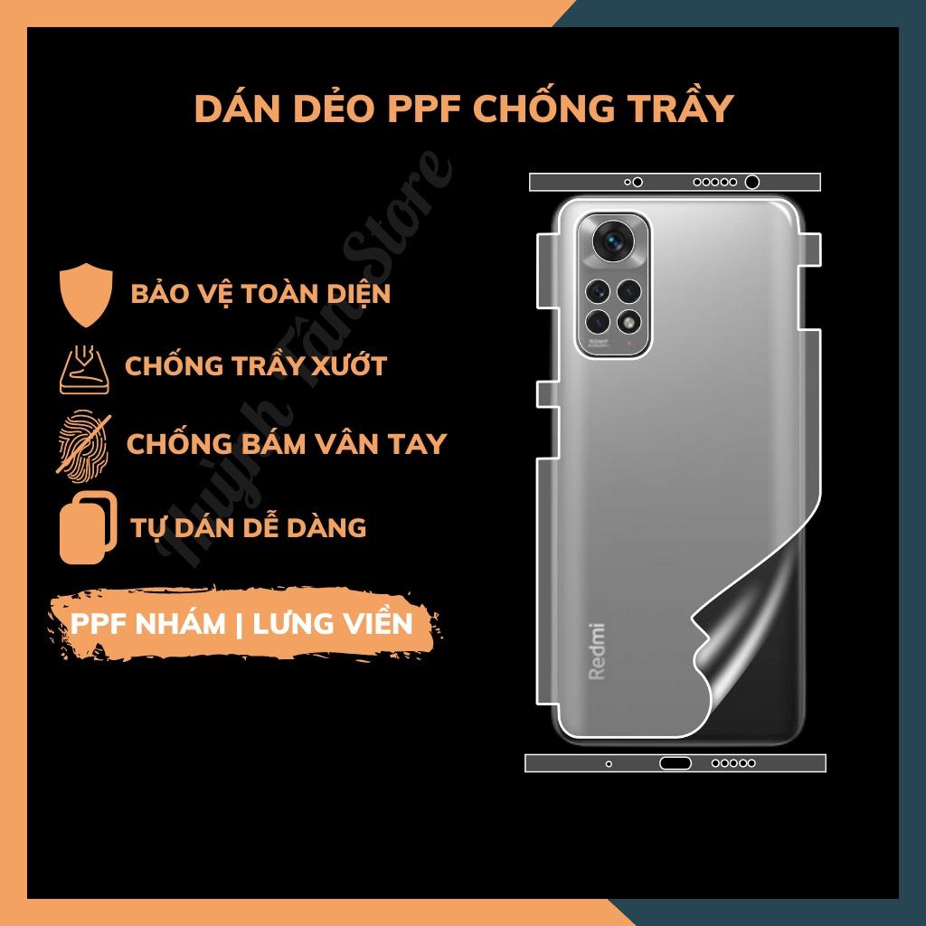 Dán dẻo PPF Redmi Note 11 4G trong suốt hoặc nhám , chống trầy xướt, giữ nguyên vẻ đẹp ban đầu