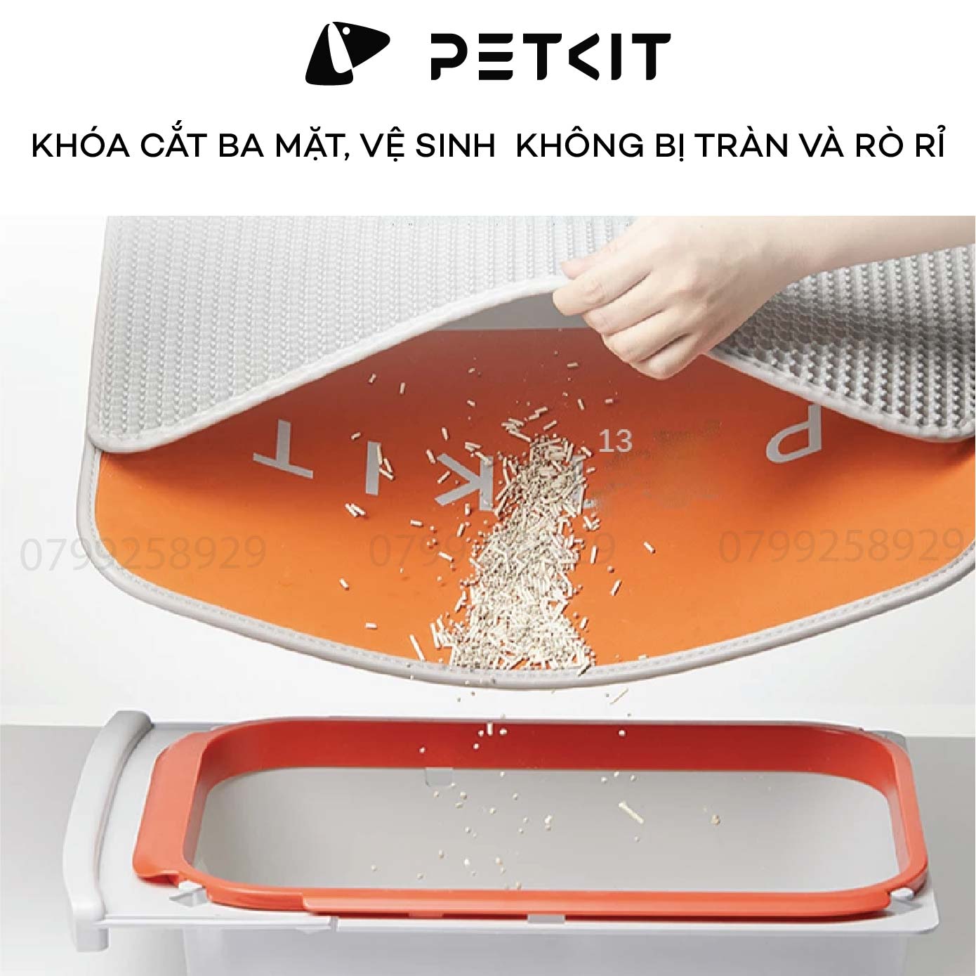 Thảm Chống Văng Cát Dùng Cho Máy Vệ Sinh Tự Động Petkit Pura Max Pura X