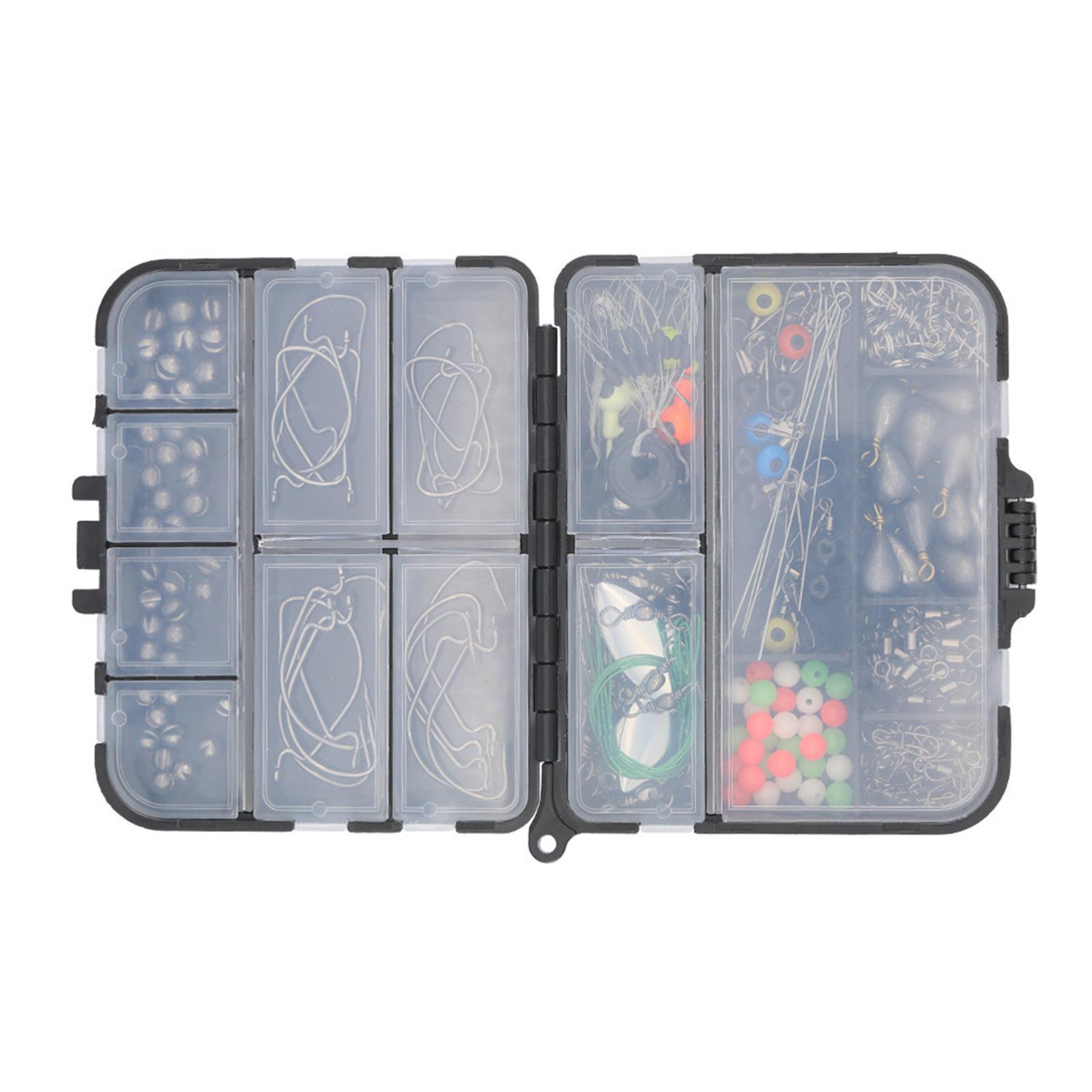 Fishing Tackle Accessories Kit 246x Fishing Gear Tackle Box with Tackle Kit