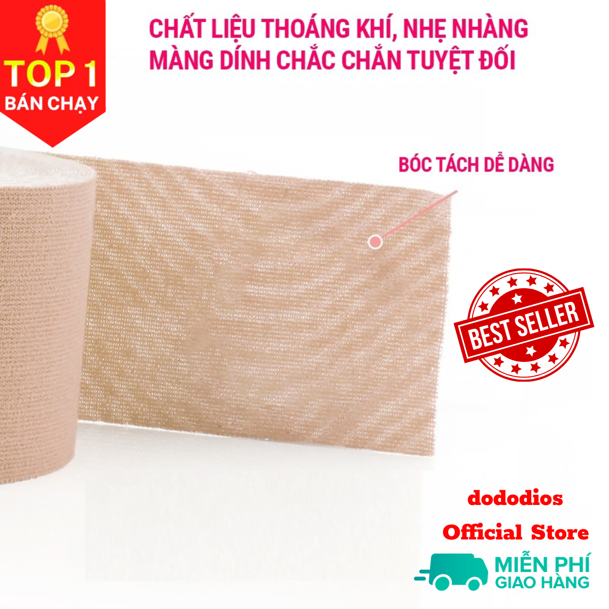 Băng keo dán ngực, nâng ngực quyến rũ dành cho nữ dododios, bám dính chắc chắn tuyệt đối có thể tạo nhiều kiểu - Chính hãng dododios Model 2030LUX