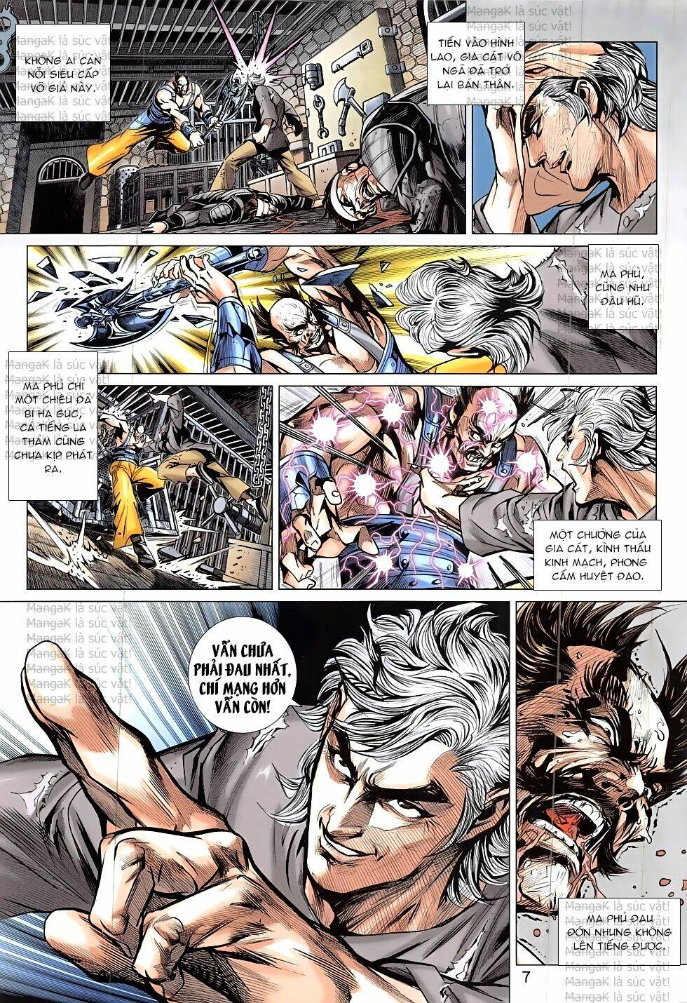 tân tác long hổ môn chapter 824 7