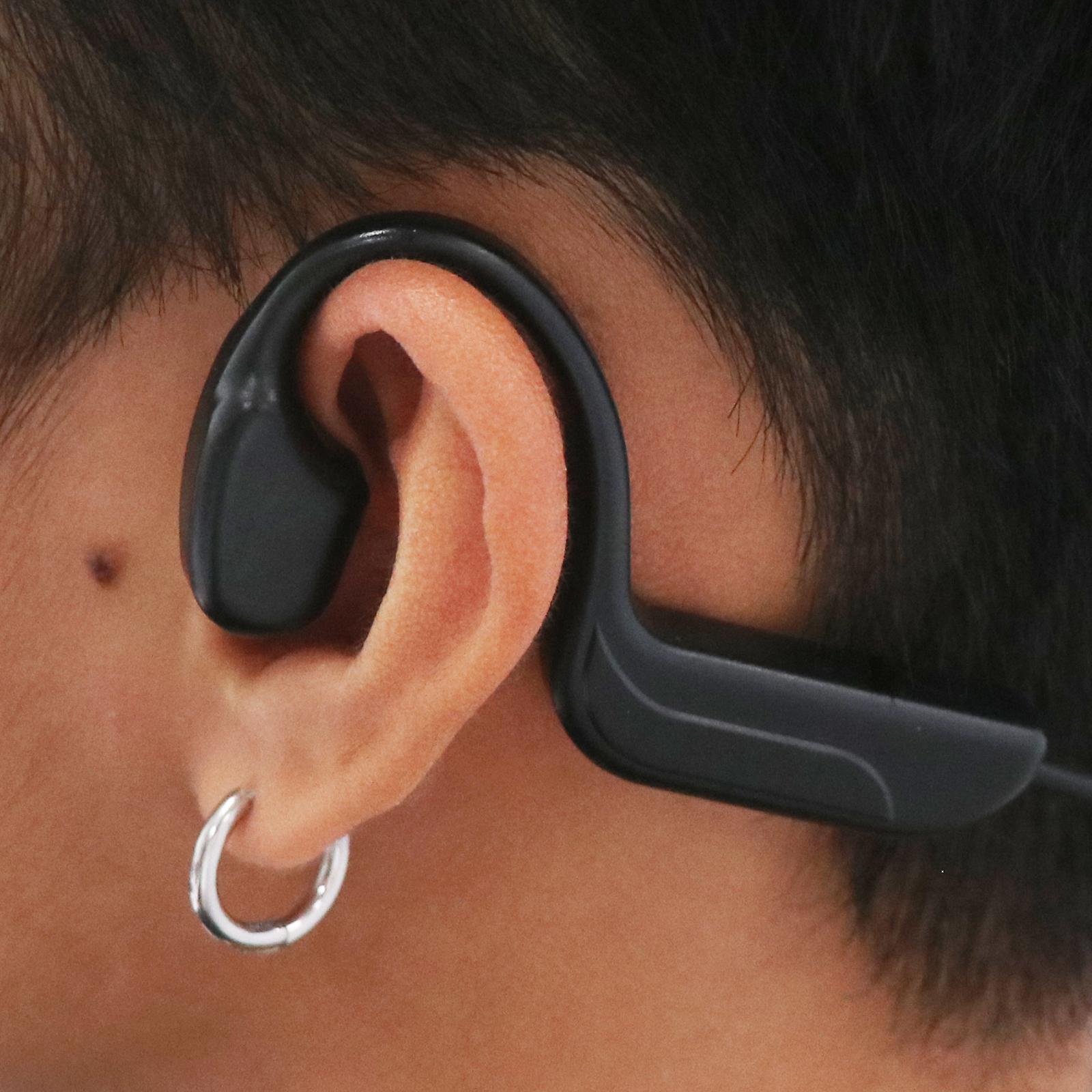 Bluetooth Earphone Headphones Stereo Sound Running Waterproof Ear Hook