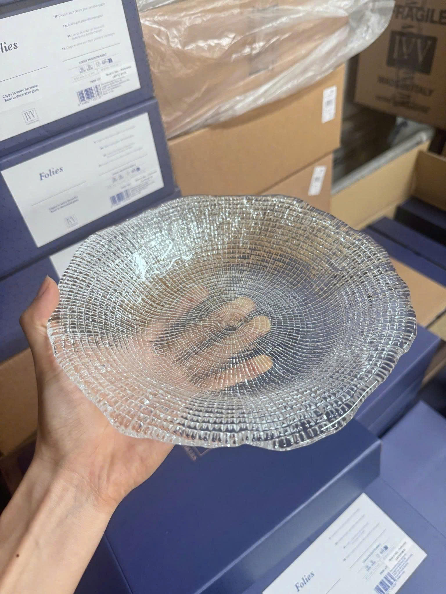 Đĩa IVV Diamante Soup Dish 24cm Hàng chính hãng