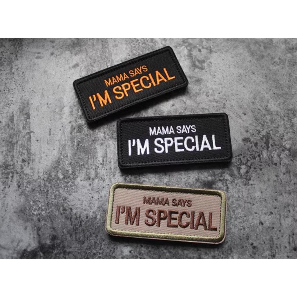 Patch_velcro I'M SPECIAL dán quần áo_ba lô