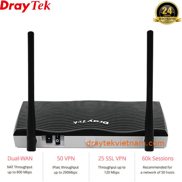 Router Draytek Vigor2927Fac - Hàng chính hãng