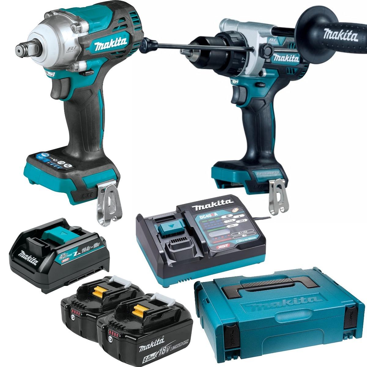 BỘ SẢN PHẨM DLX2419JX2 DÙNG PIN 18V MAKITA - HÀNG CHÍNH HÃNG