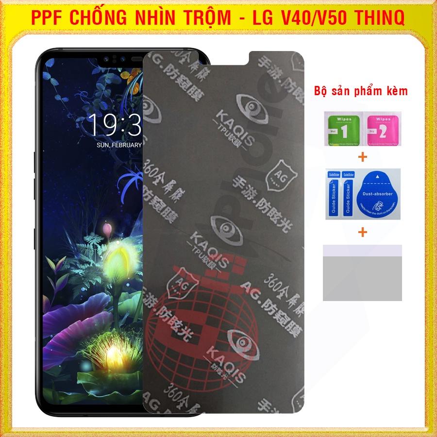 Dán dẻo PPF chống nhìn trộm cho LG V40, V50 ThinQ