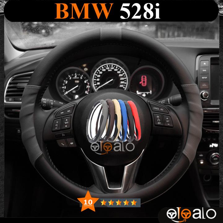 Bọc vô lăng da PU dành cho xe BMW 528i cao cấp SPAR - OTOALO