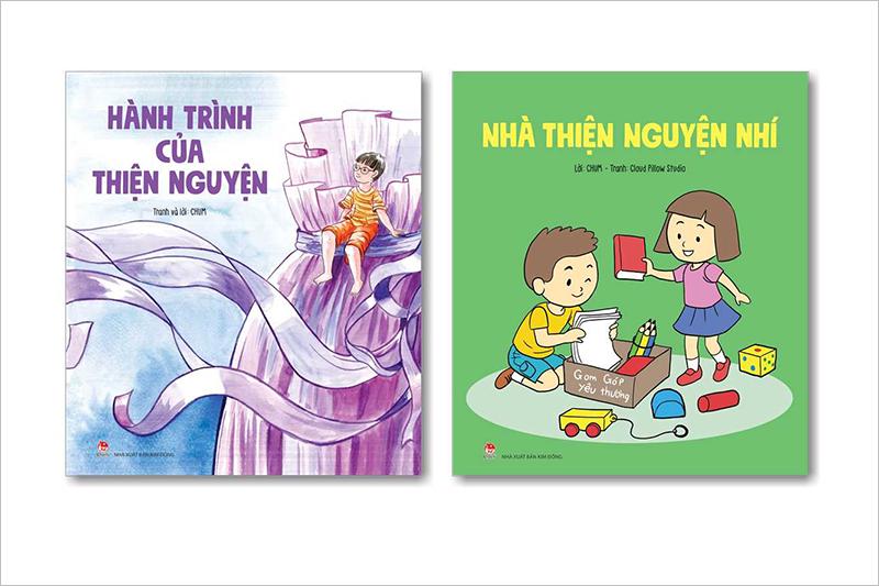 Kim Đồng - Combo Hành Trình Của Thiện Nguyện & Nhà Thiện Nguyện Nhí (2 quyển)