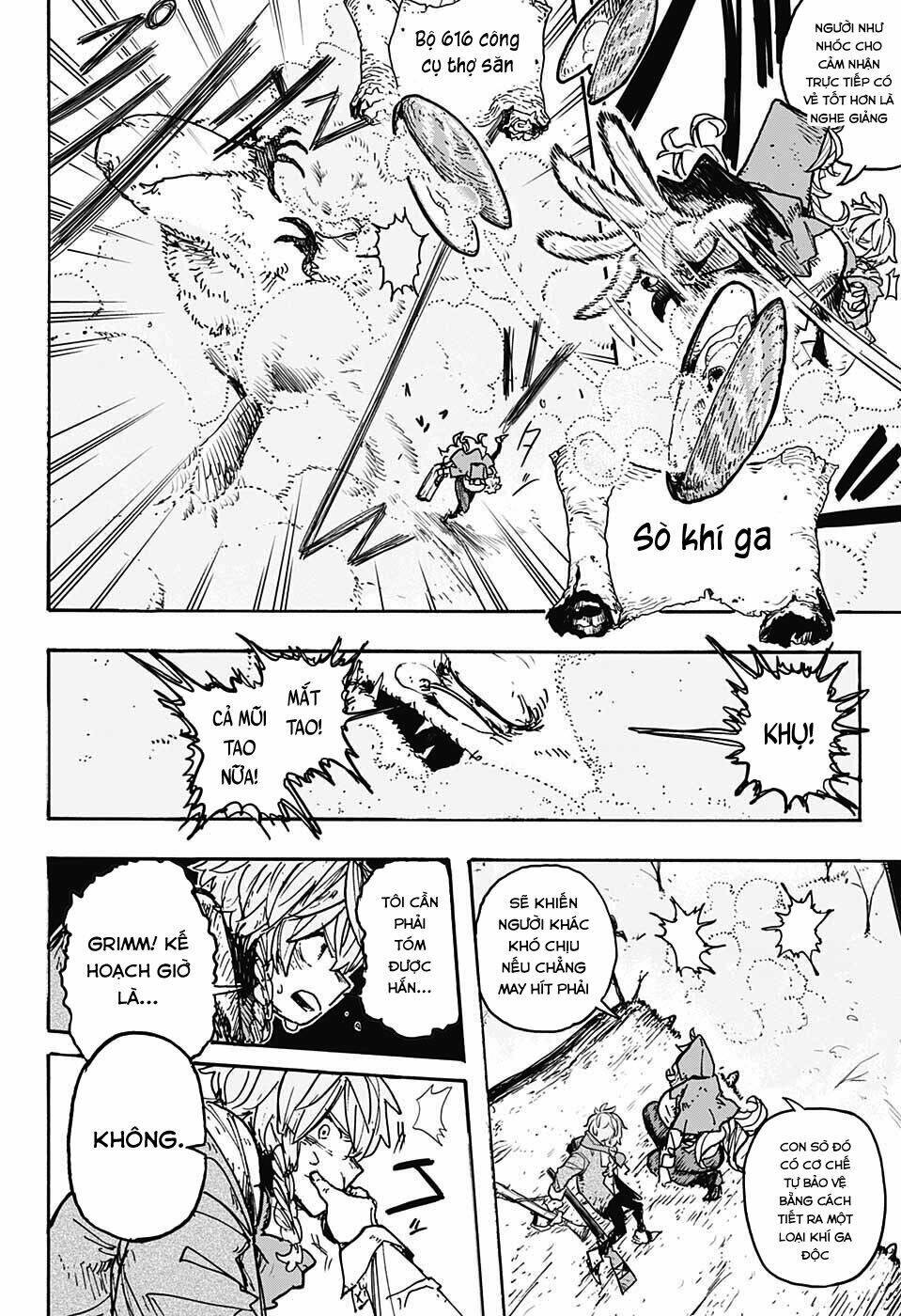 hội thợ săn: khăn đỏ chapter 3 21