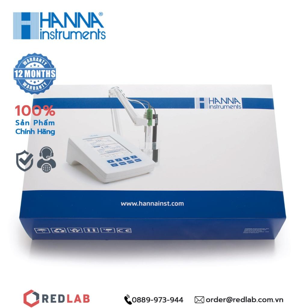 Máy đo pH/ORP để bàn HANNA HI5221-02