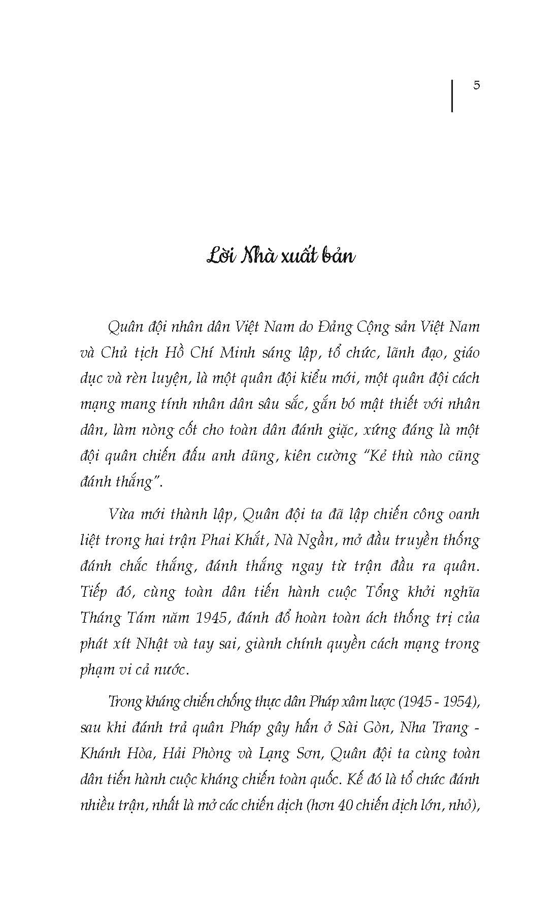 Từ trận Phai Khắt, Nà Ngần  Đến Chiến Dịch Hồ Chí Minh
