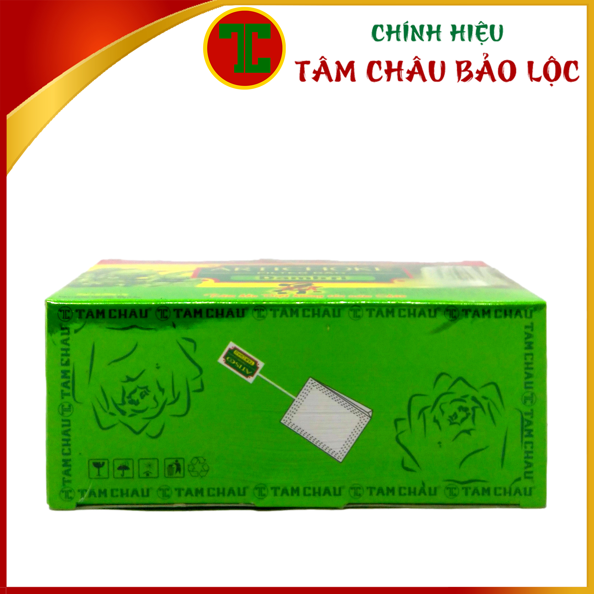 [TÂM CHÂU] Trà Atiso Phổ Thông Túi Lọc Hộp 40G (20 Túi Lọc)