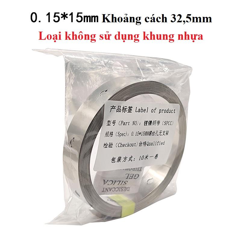 Kẽm nối pin 32650 loại đơn và đôi dành cho khung nhựa (mét)