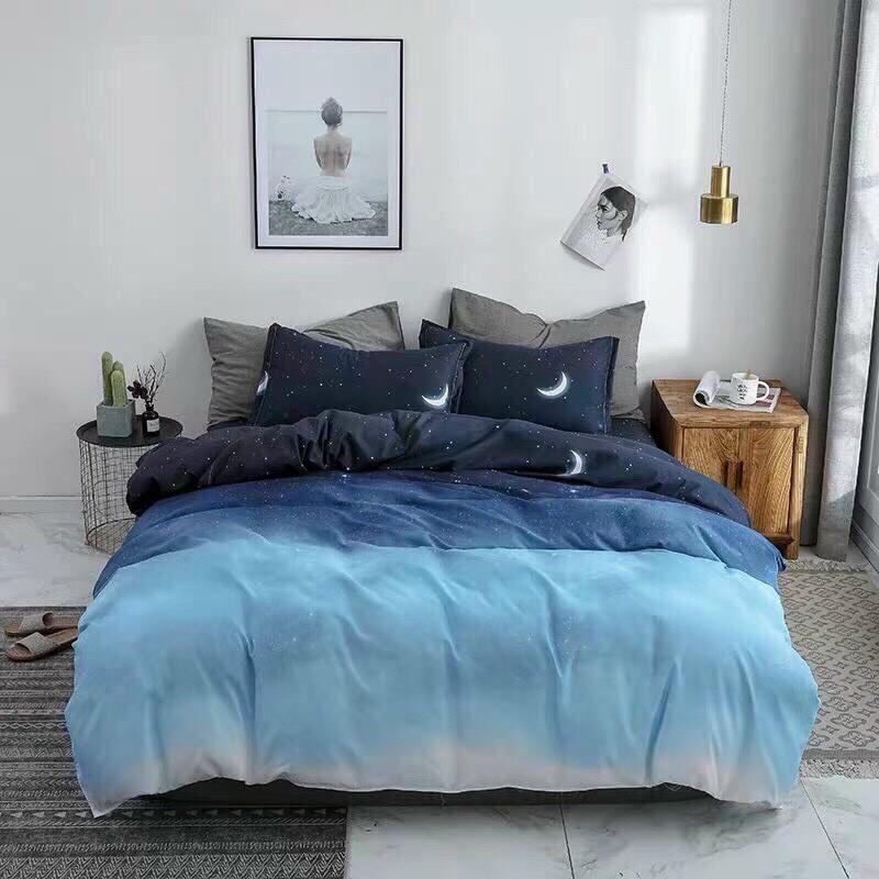 Bộ SET Ga Giường Và Vỏ Gối Cotton Korea ADU79 Bedding Đủ Kích Thước Trải Nệm 1m4, 1m6, 1m8 Chưa Gồm Chăn