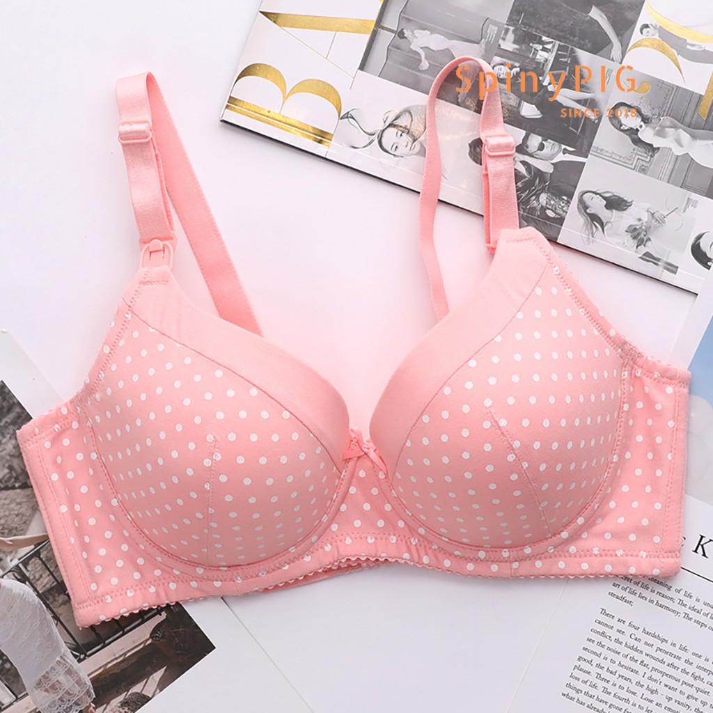 Áo lót bầu, áo lót cho bé bú cotton móc cài tiện lợi chất liệu cực đẹp
