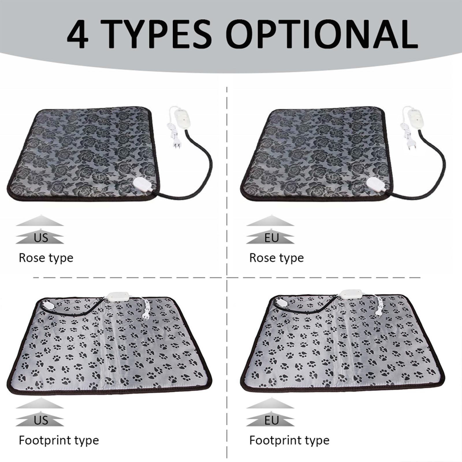 Thảm Lót Sưởi Ấm Không Thấm Nước 45 * 45Cm Cho Thú Cưng