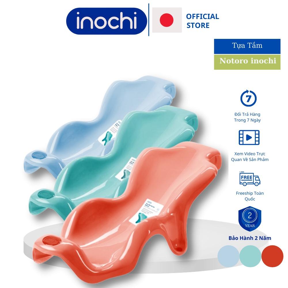 Chậu tắm Tựa Tắm Cho Bé Notoro inochi Nhật Bản Thiết Kế Chắc Chắn Chống Trượt Giúp Bé sơ sinh Thoải Mái TUATAM