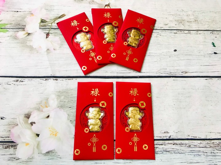 Bao lì xì Thần Tài chibi vàng, dùng treo trong nhà, cây hoa mai, làm quà tặng, đựng tiền lì xì, mừng tuổi, tân gia, sinh nhật, đem lại may mắn tài lộc, nhiều ý nghĩa - TMT Collection - SP005134