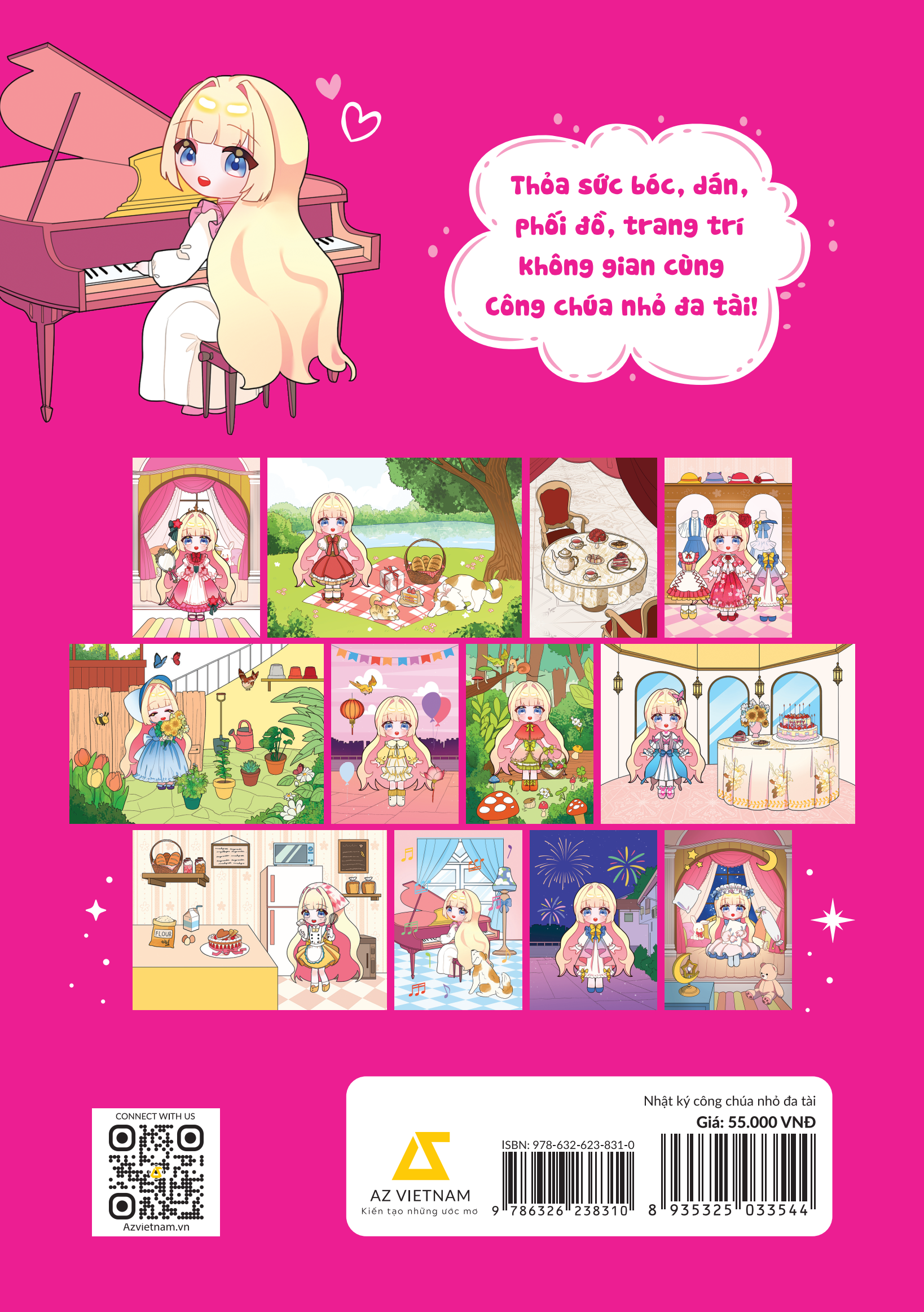 Sách Nhật Ký Công Chúa Nhỏ Đa Tài