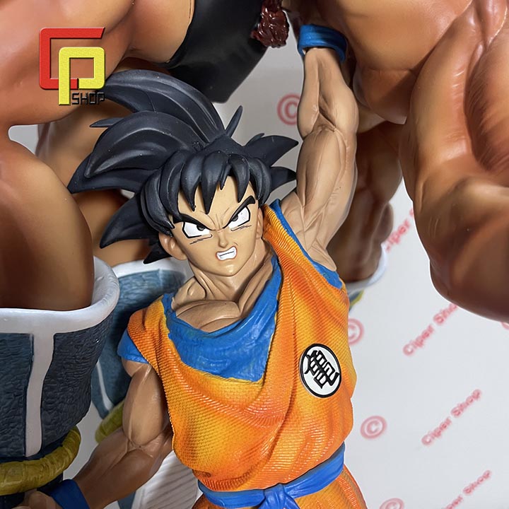 Mô hình Son Goku với Nappa - Goku đại chiến nappa - Figure Goku - Nappa Dragon Ball
