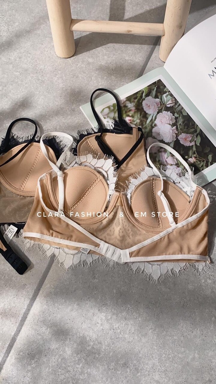 Áo Bra Ren 2022 Lót Mềm Có Gọng Cao Cấp Đệm Mút Nâng Nhẹ quyến rũ Áo Ngực Nữ Sexy