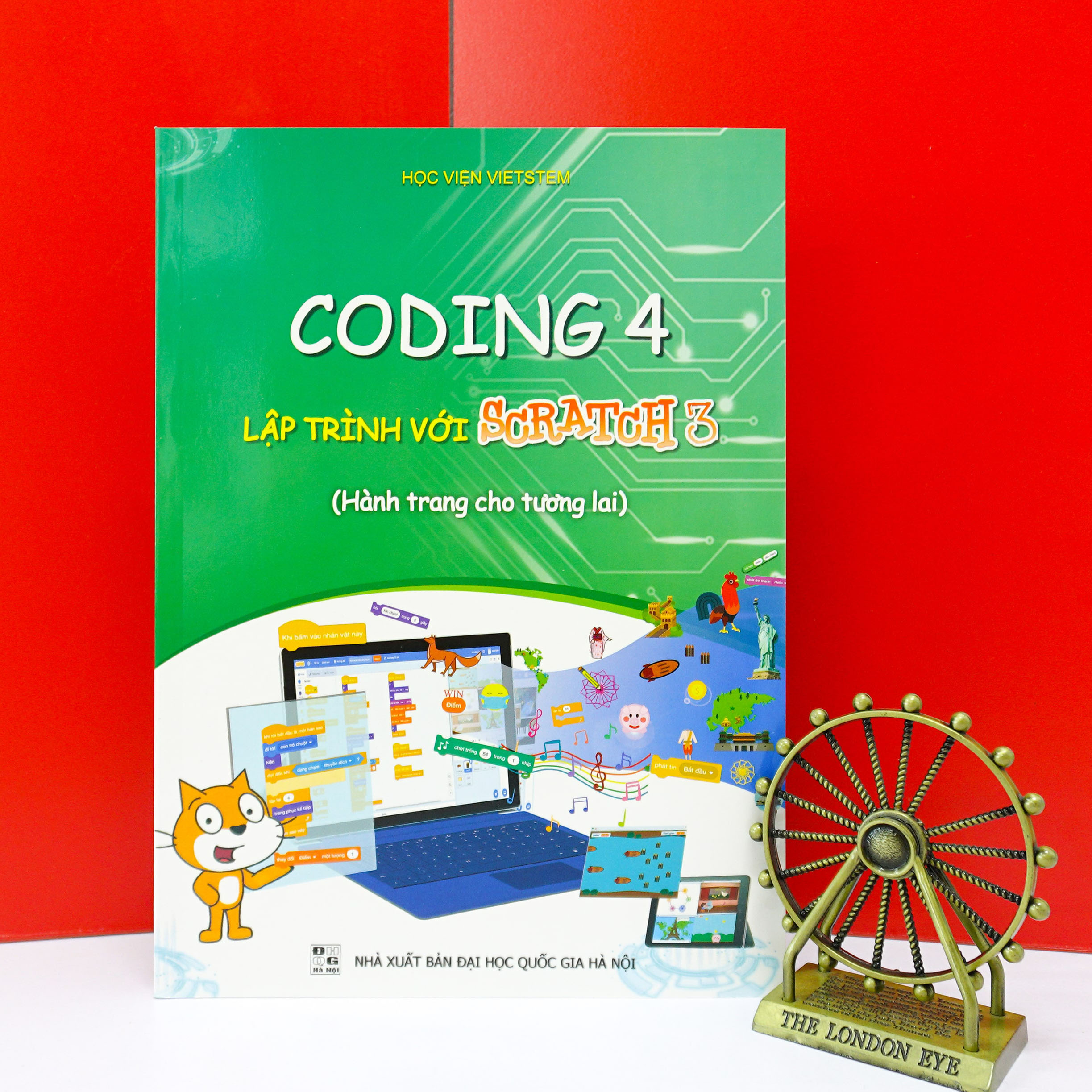 Bộ sách hướng dẫn học lập trình Scratch cho học sinh Tiểu học